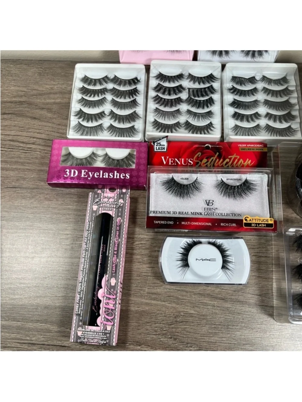 Full Strip Bold Glam False Lash & Glue Eyeliner Bundle